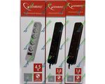  GEMBIRD 1.8m 5 socket SPG5-G-6B Black
