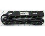  OMEGA Listwa 3m 5 socket OL5F3 Black