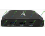   X96 Max TV BOX (Android 9, Amlogic S905X2, 4/32GB)