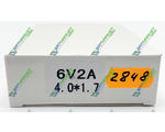   6V 2A (1.7x4.0mm)