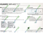  HUAWEI AX3 Dual-Core WiFi 6 + MESH Gigabit Router